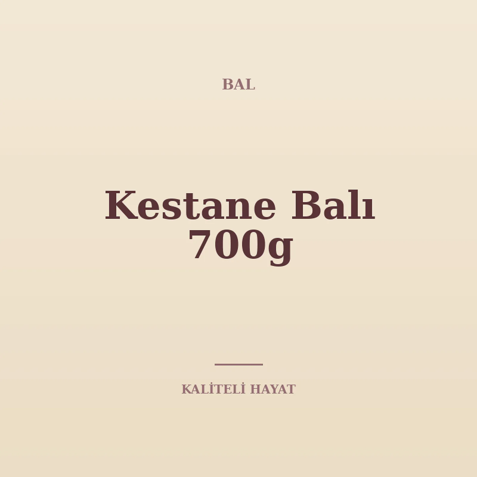 Kestane Balı 700g