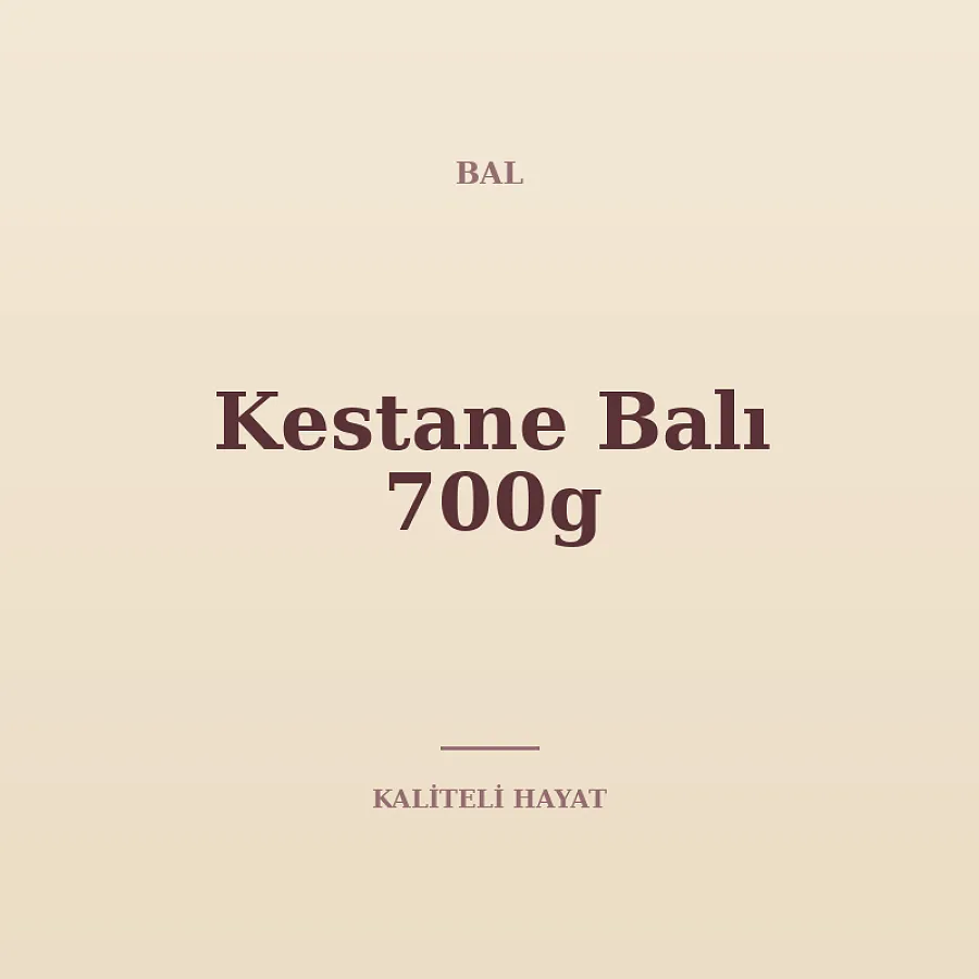 Kestane Balı 700g