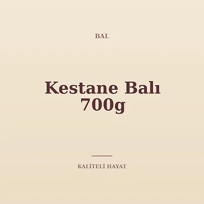 Kestane Balı 700g
