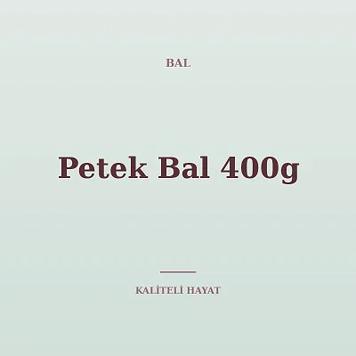 Petek Bal 400g