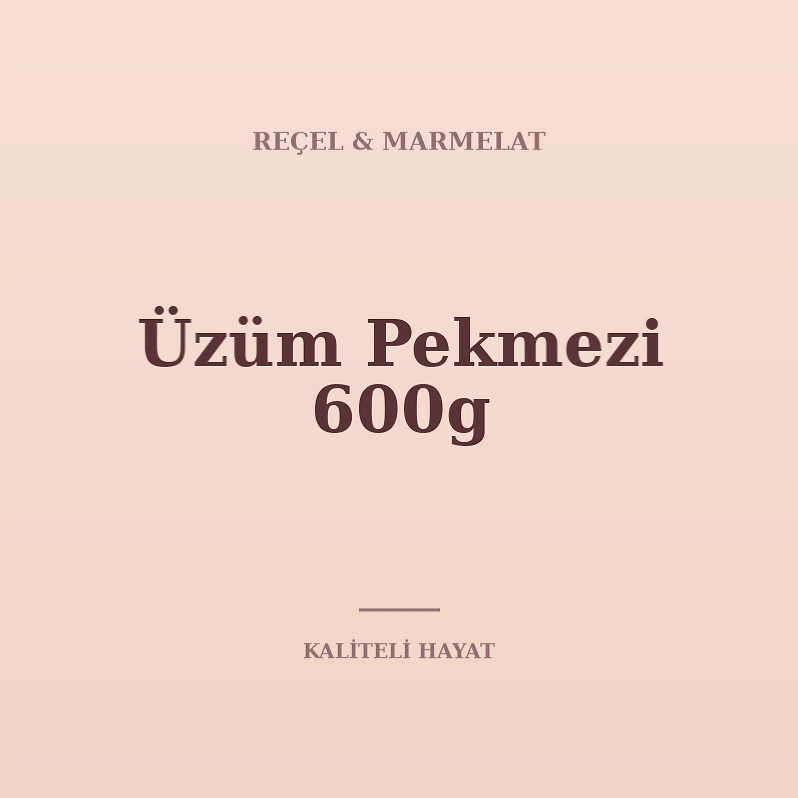 Üzüm Pekmezi 600g