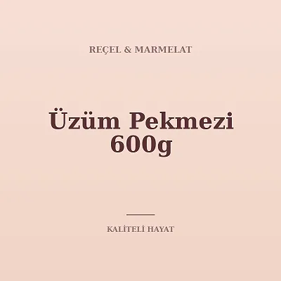 Üzüm Pekmezi 600g