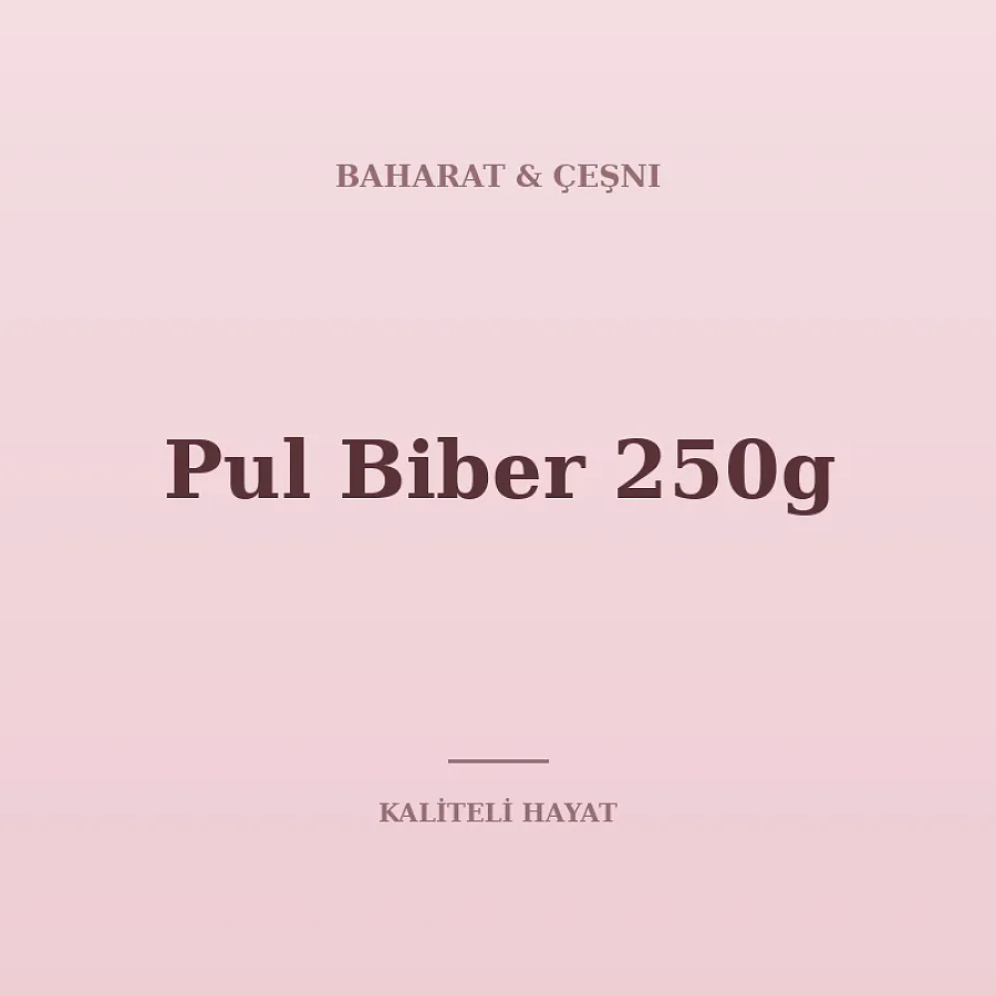 Pul Biber 250g