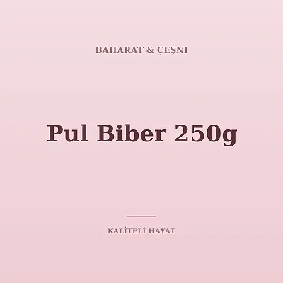Pul Biber 250g