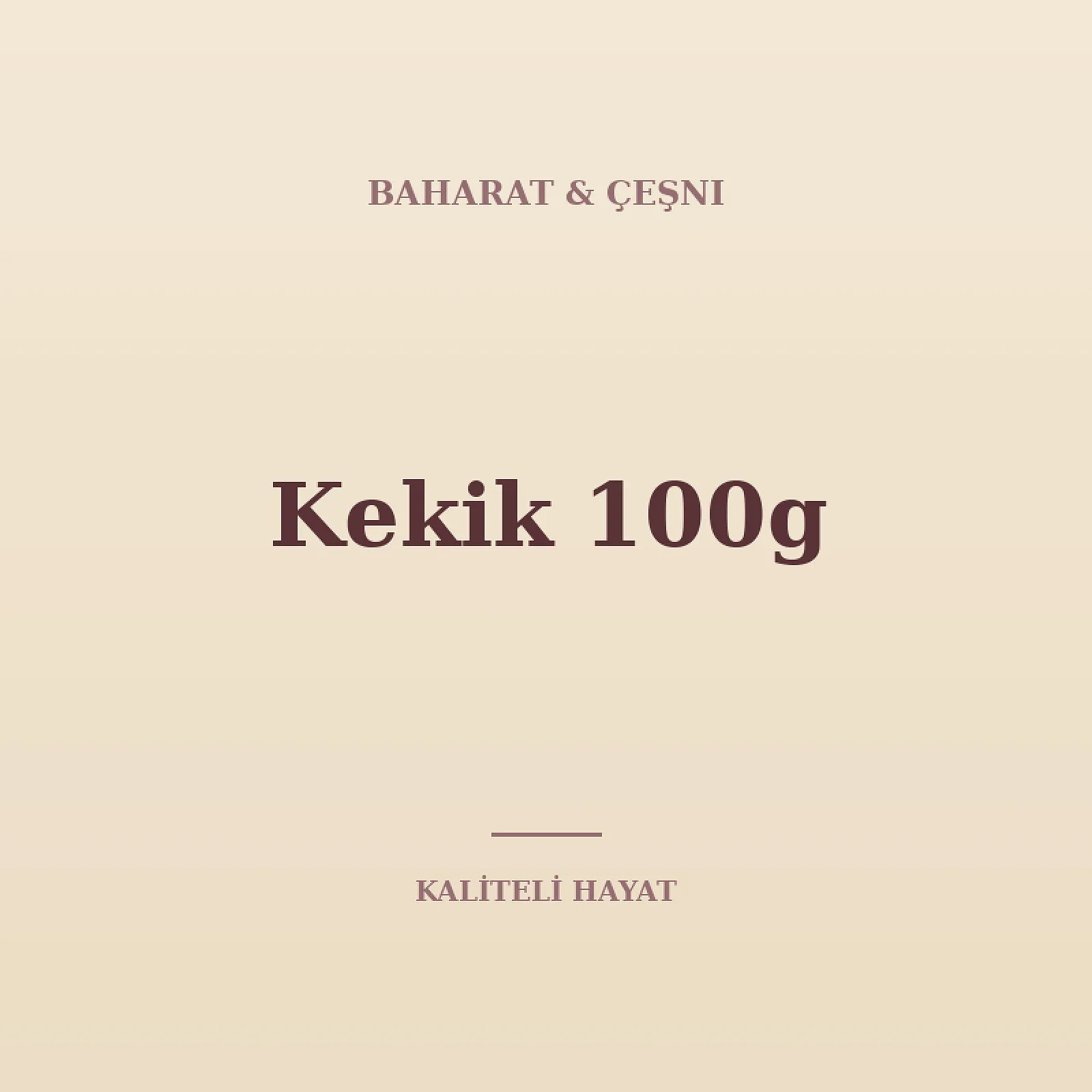 Kekik 100g