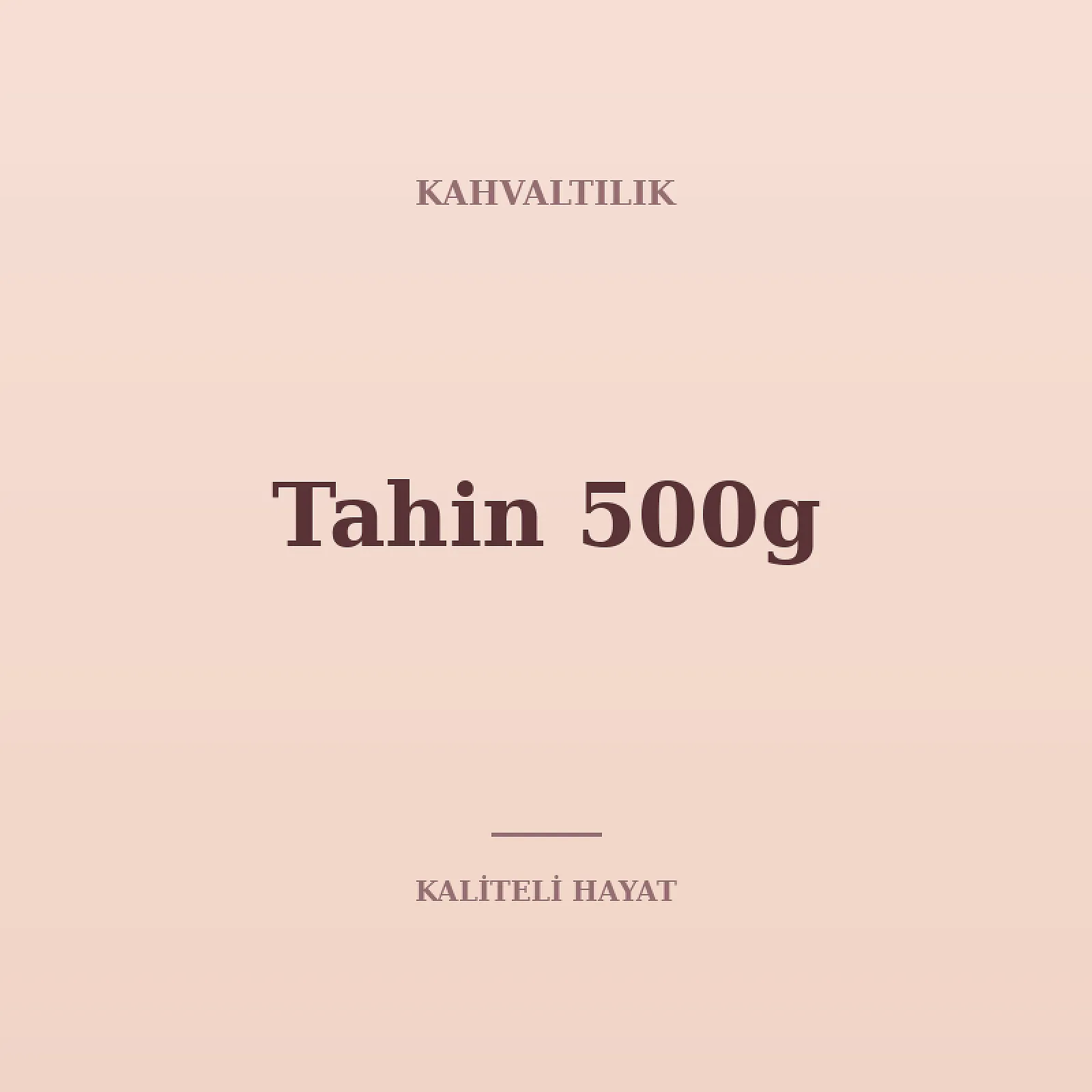 Tahin 500g