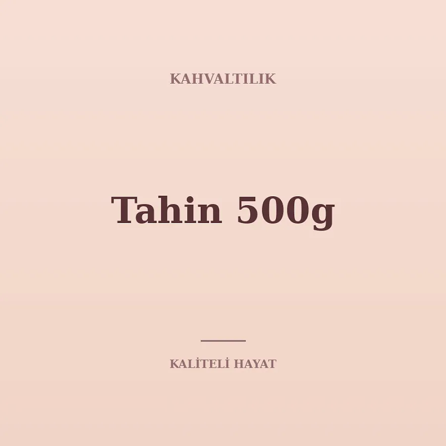 Tahin 500g
