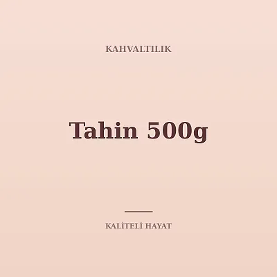 Tahin 500g