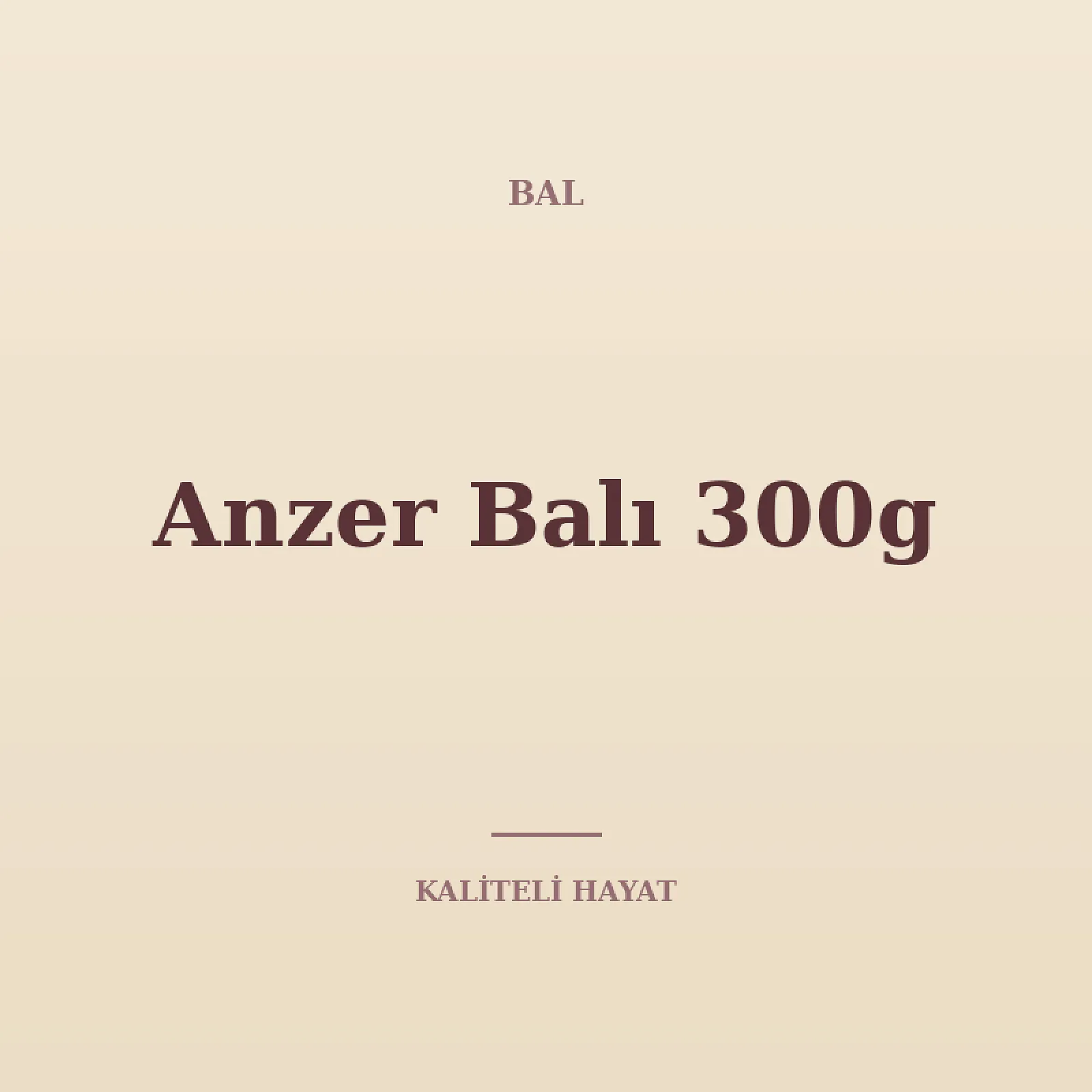 Anzer Balı 300g