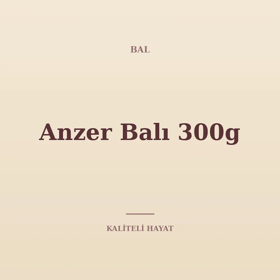 Anzer Balı 300g