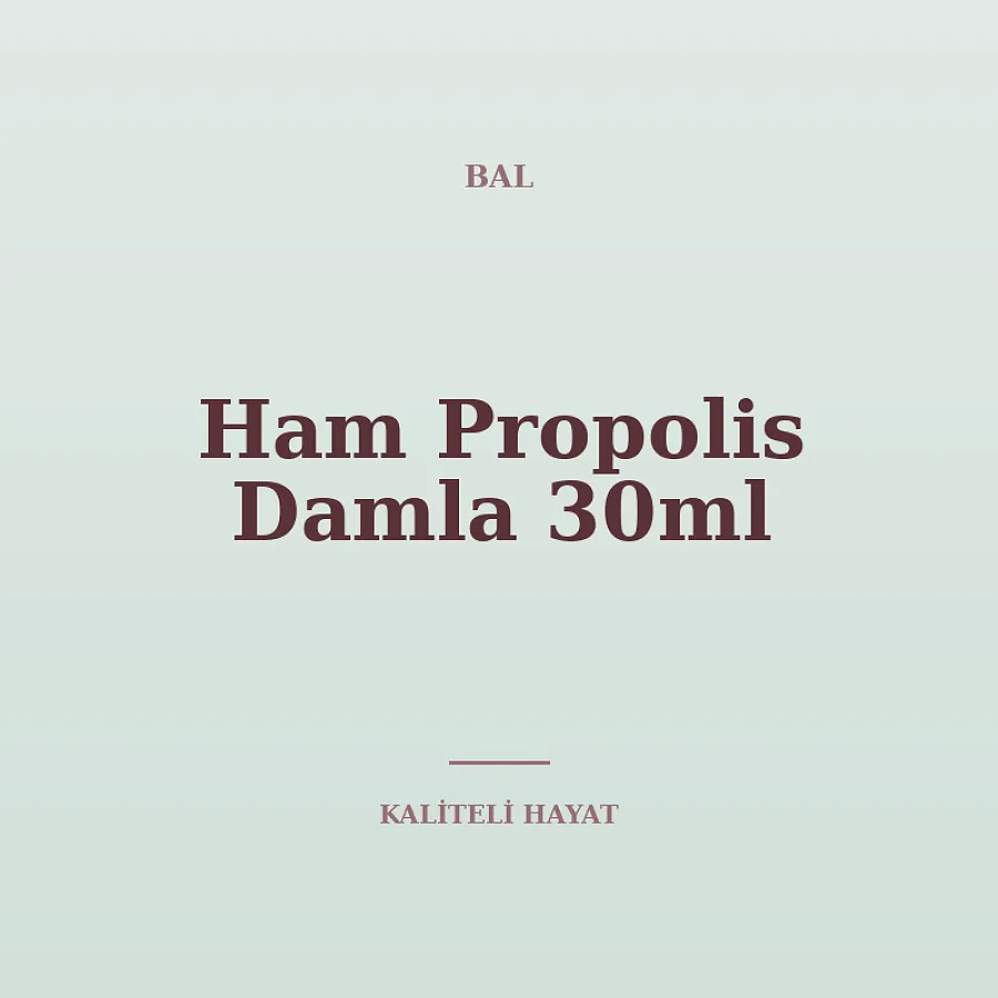 Ham Propolis Damla 30ml