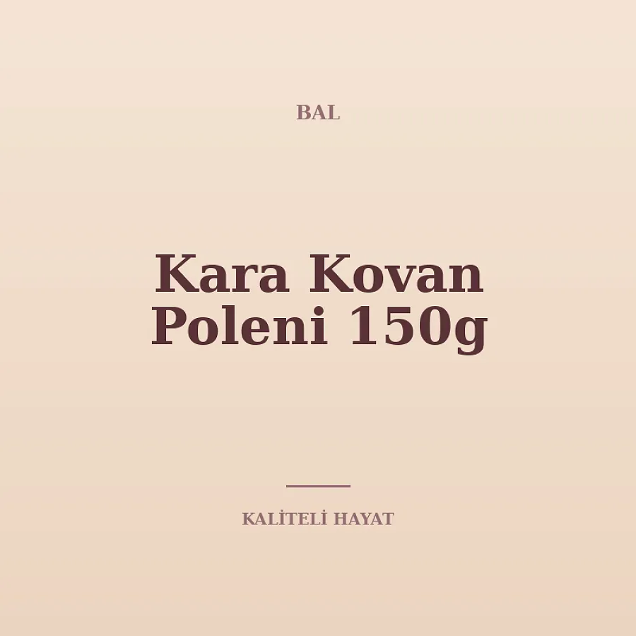 Kara Kovan Poleni 150g