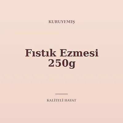Fıstık Ezmesi 250g