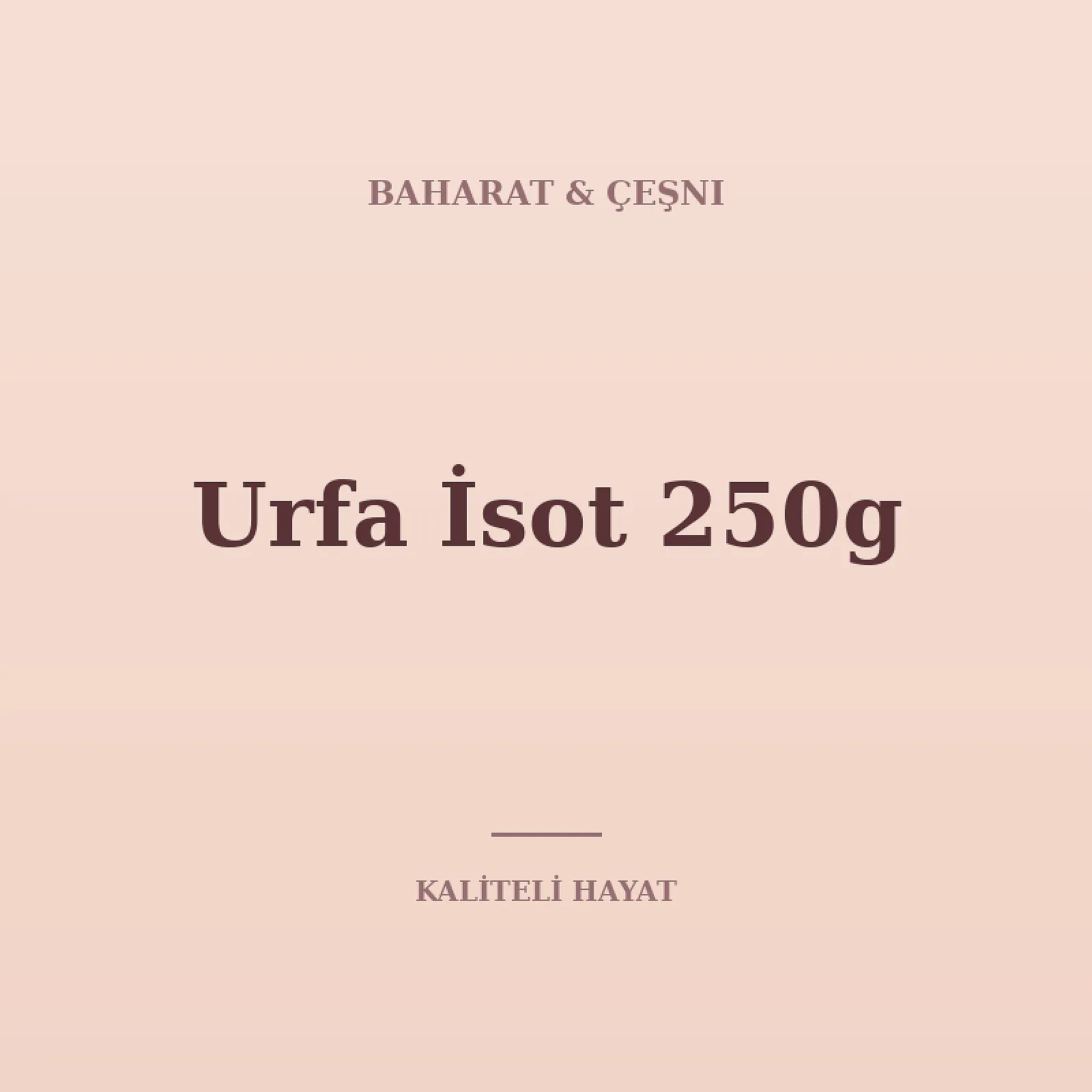 Urfa İsot 250g