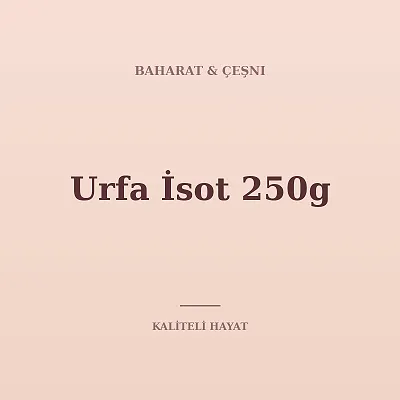 Urfa İsot 250g