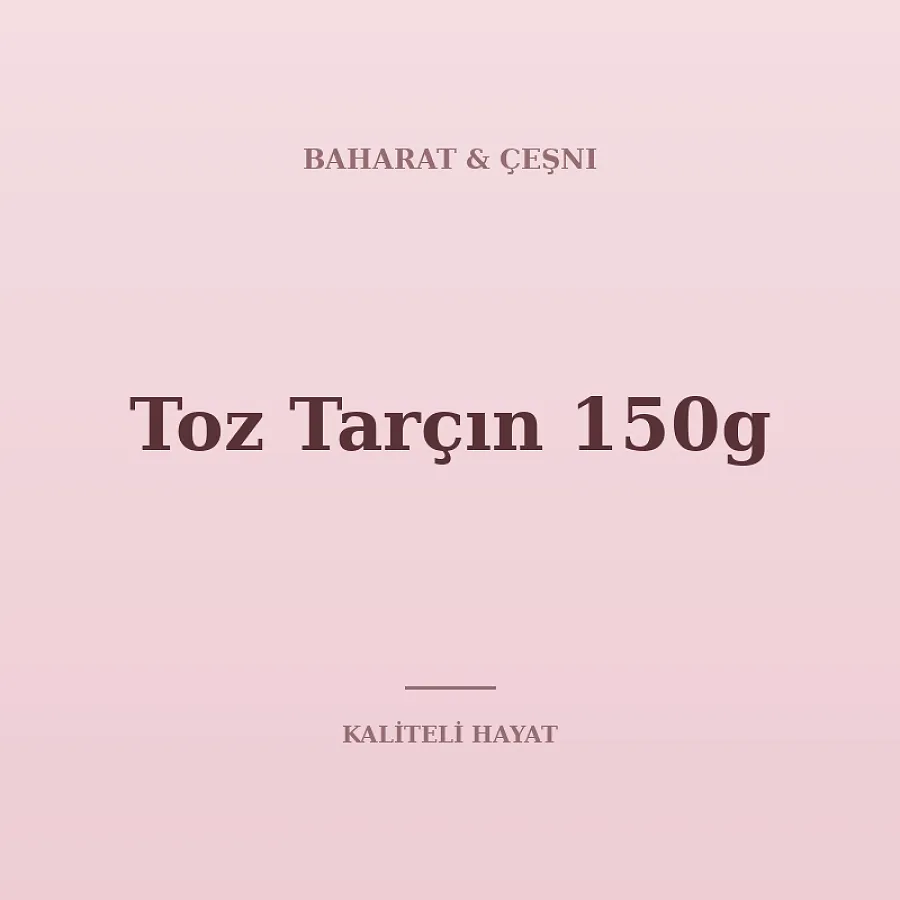 Toz Tarçın 150g