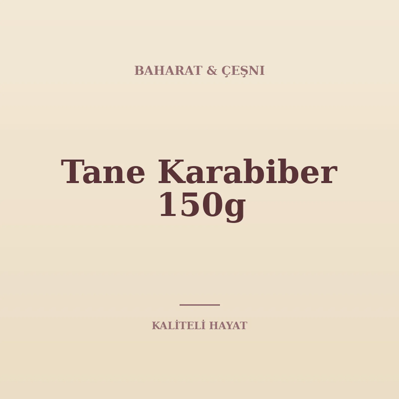 Tane Karabiber 150g