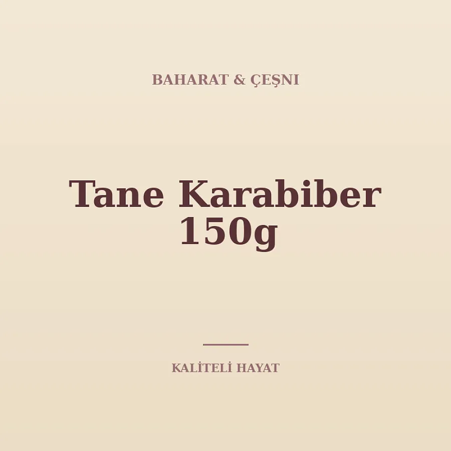 Tane Karabiber 150g