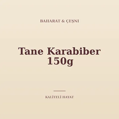 Tane Karabiber 150g