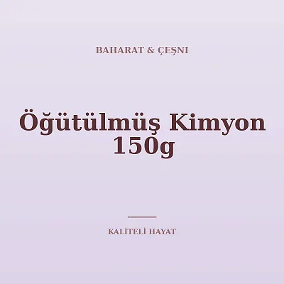 Öğütülmüş Kimyon 150g