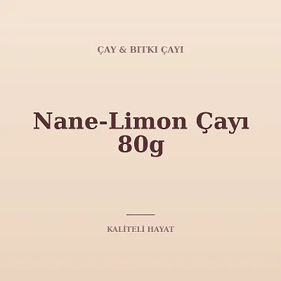 Nane-Limon Çayı 80g
