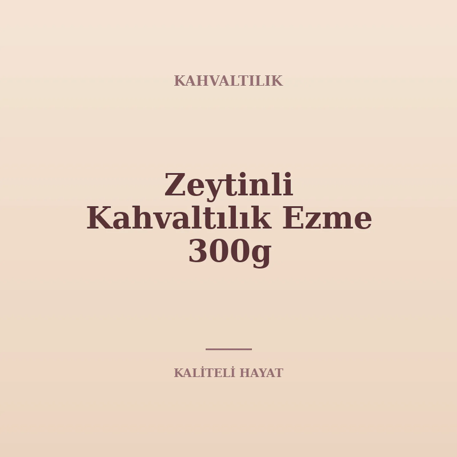 Zeytinli Kahvaltılık Ezme 300g